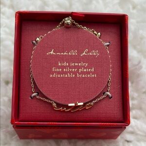 Annabelle Silver Plated Adjustable Bracelet